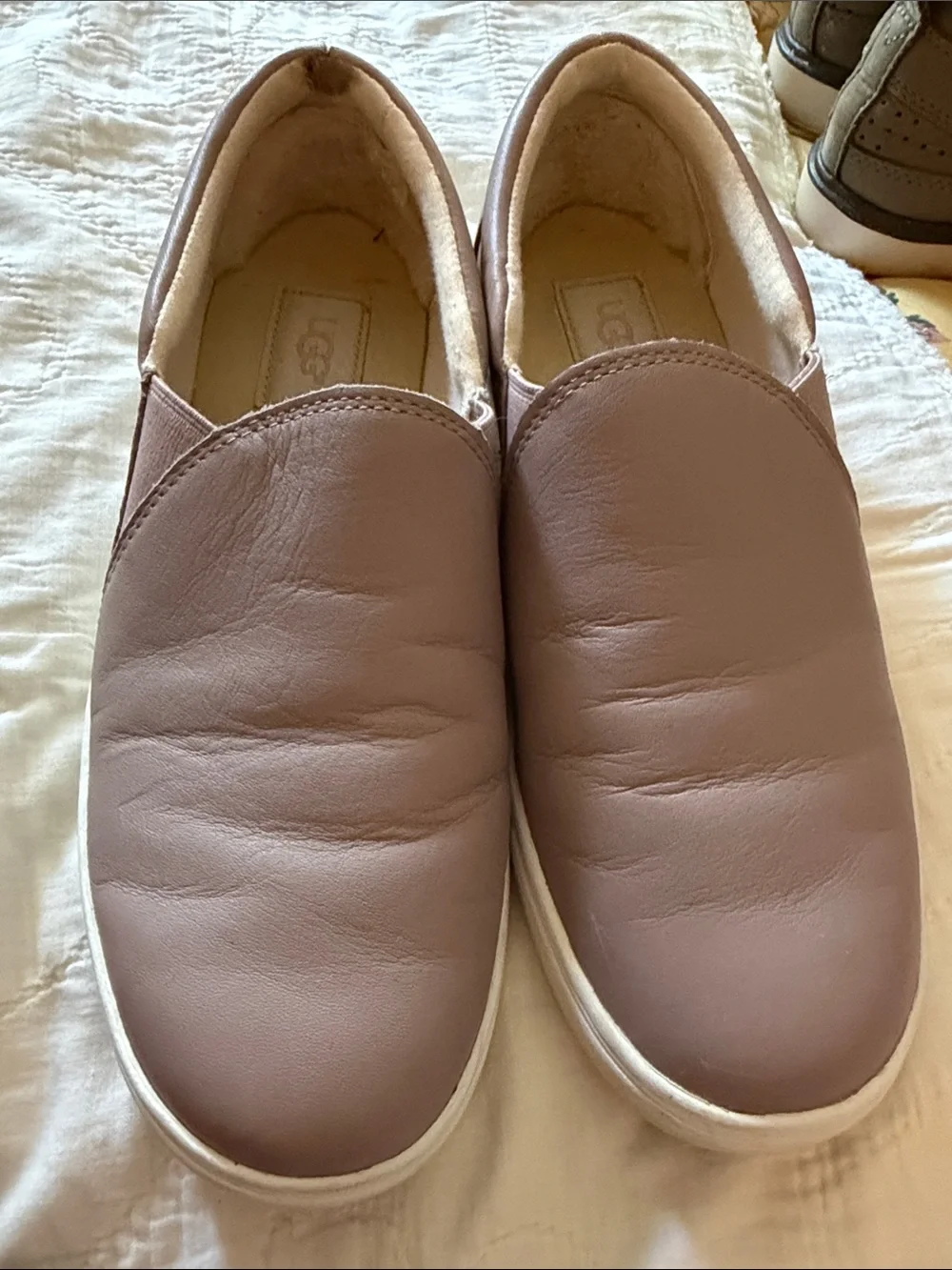 UGG womens Slip-On Sneakers in Mauve
